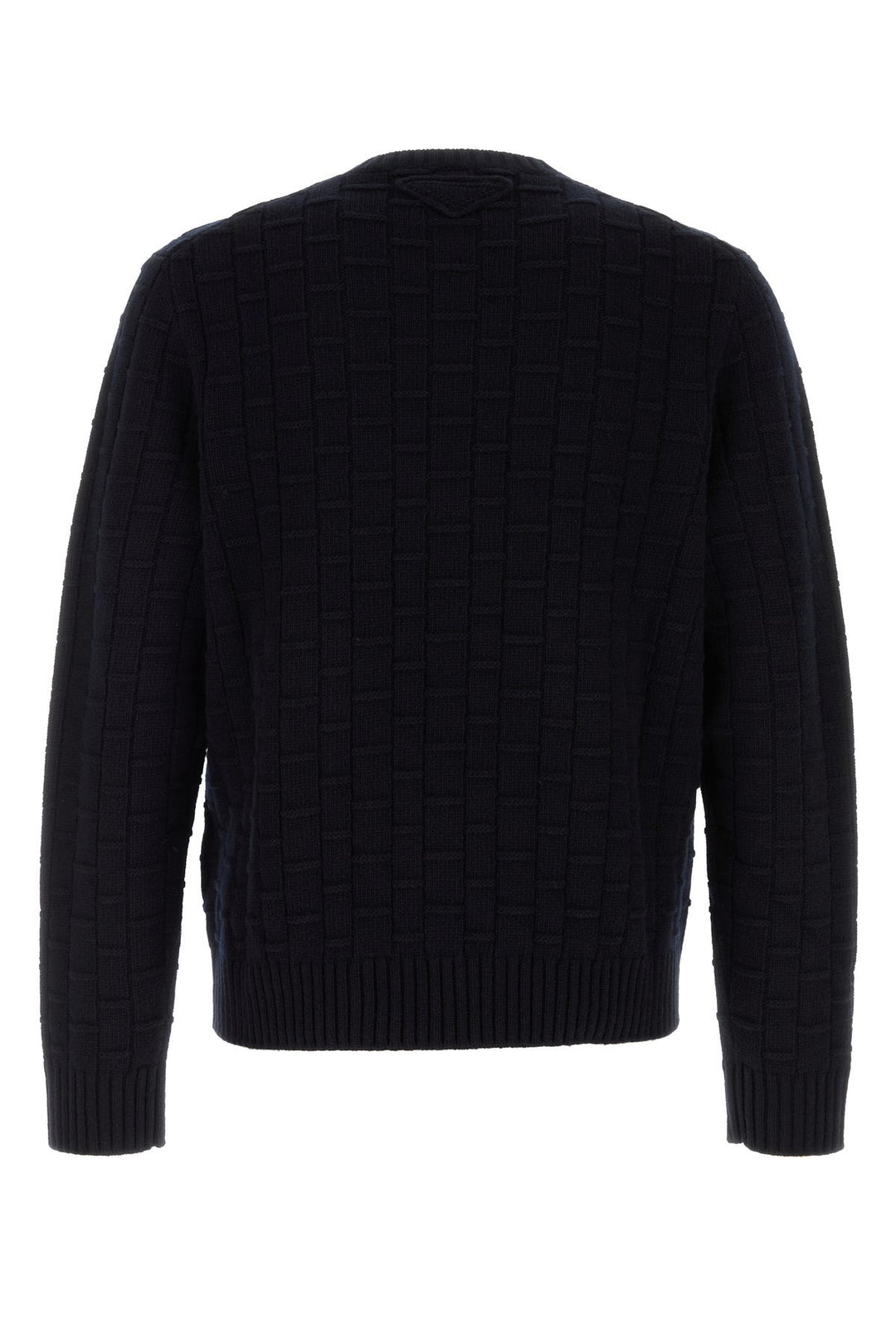 Midnight blue wool blend sweater