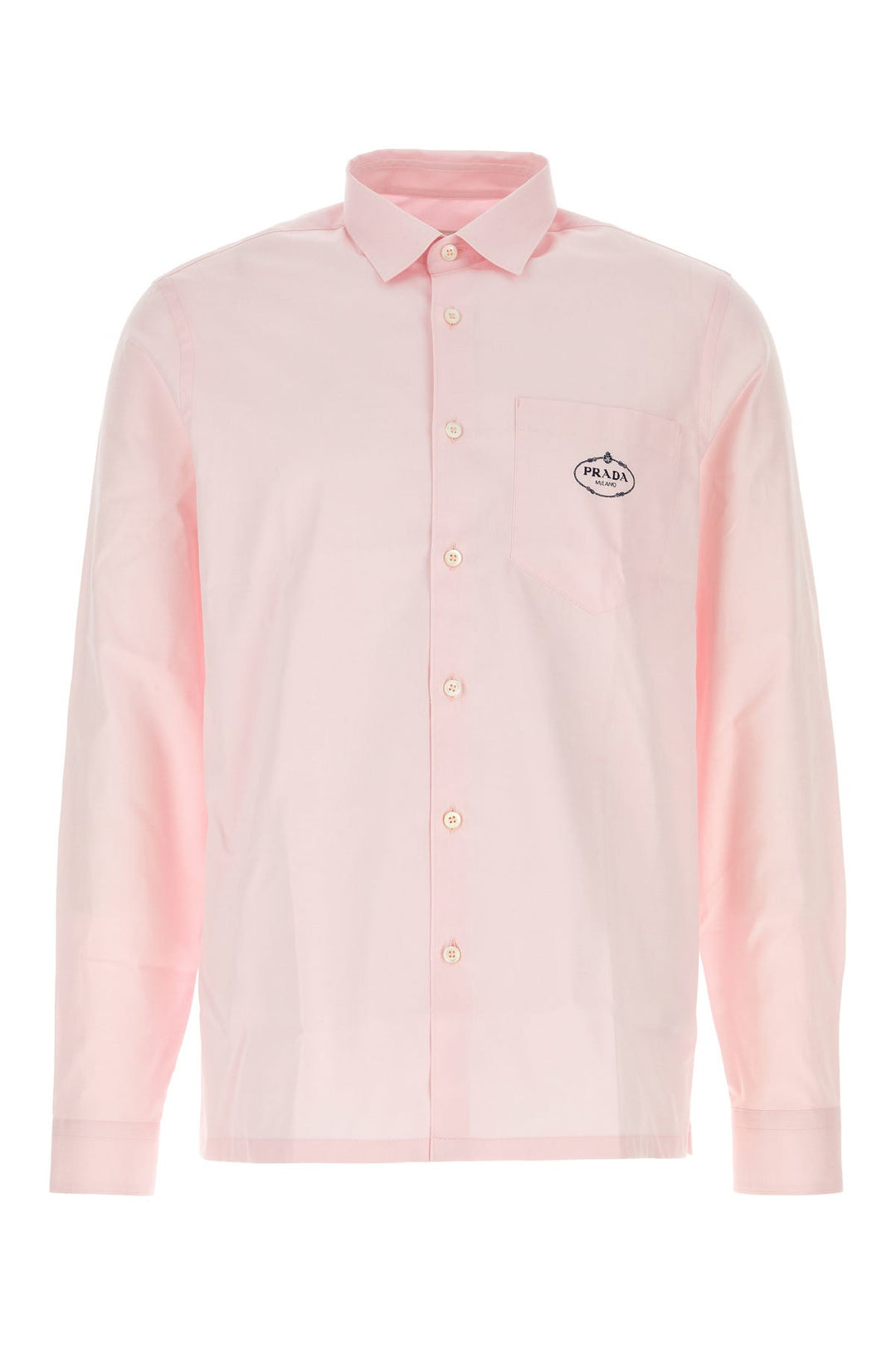 Pink poplin shirt