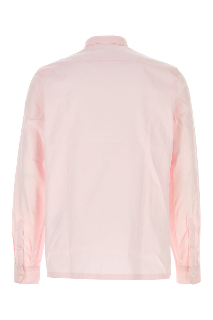 Pink poplin shirt