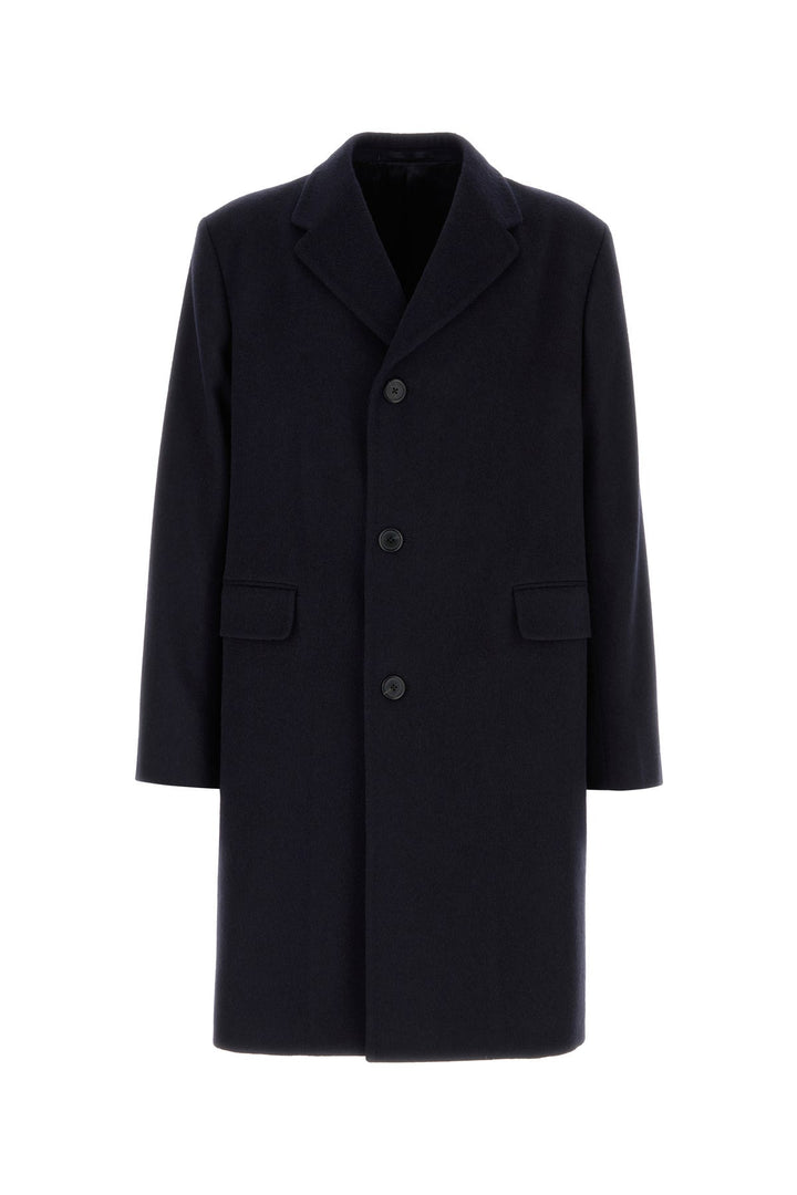 Midnight blue wool coat