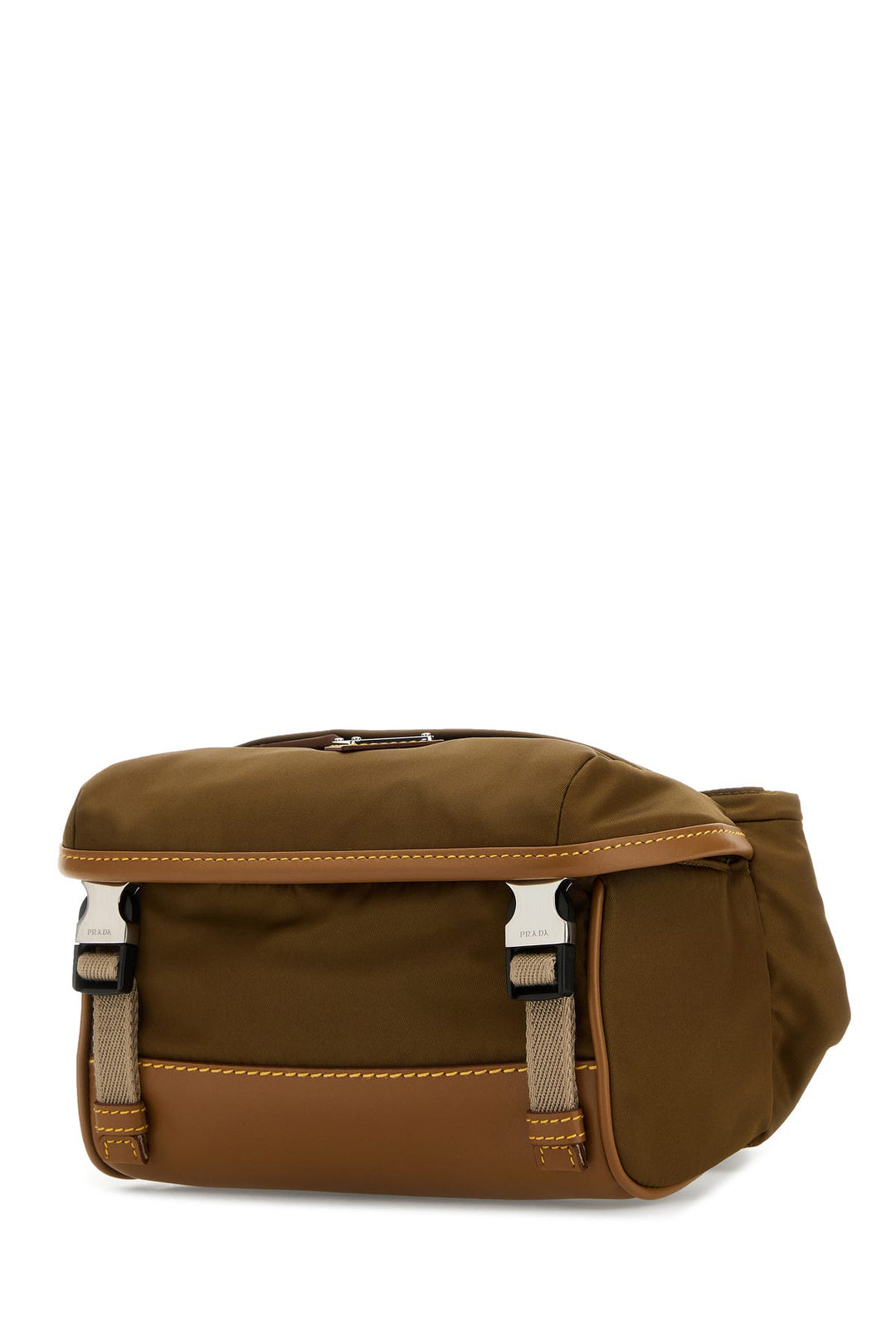 Brown Re-Nylon crossbody bag