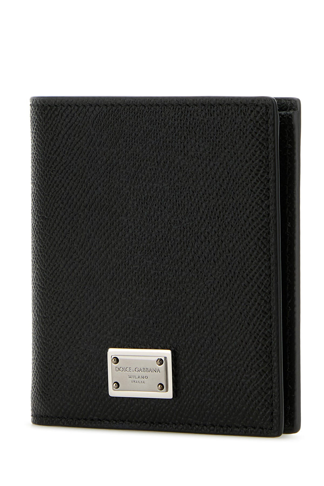 Black leather wallet