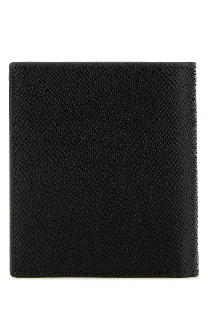 Black leather wallet