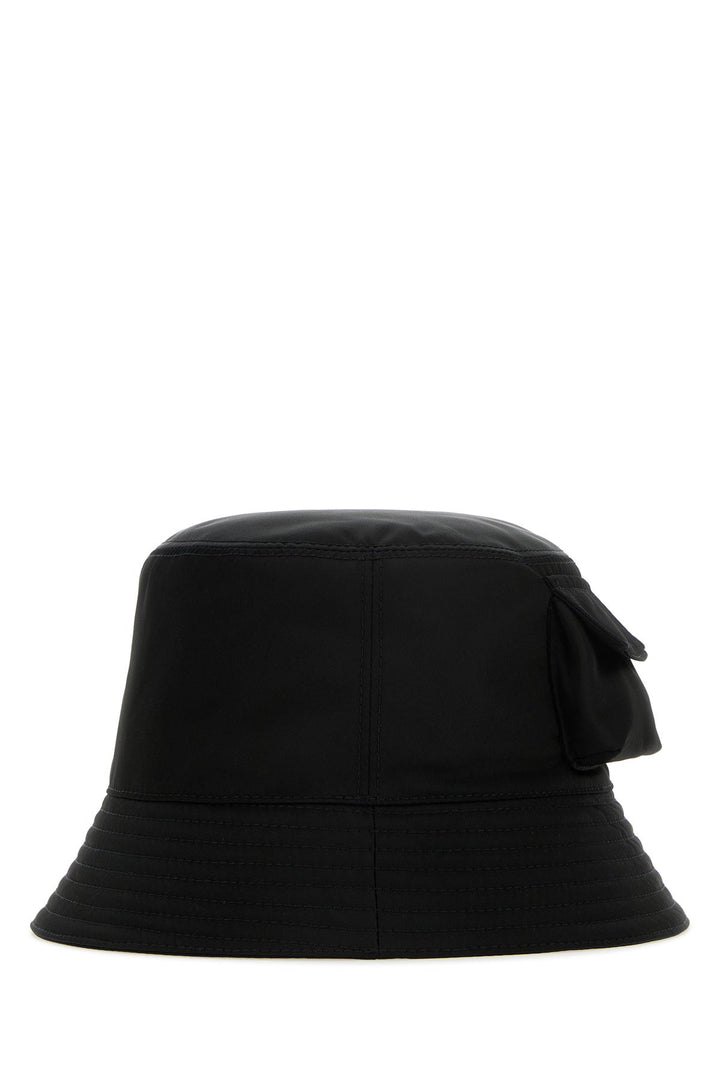 Black Re-Nylon bucket hat