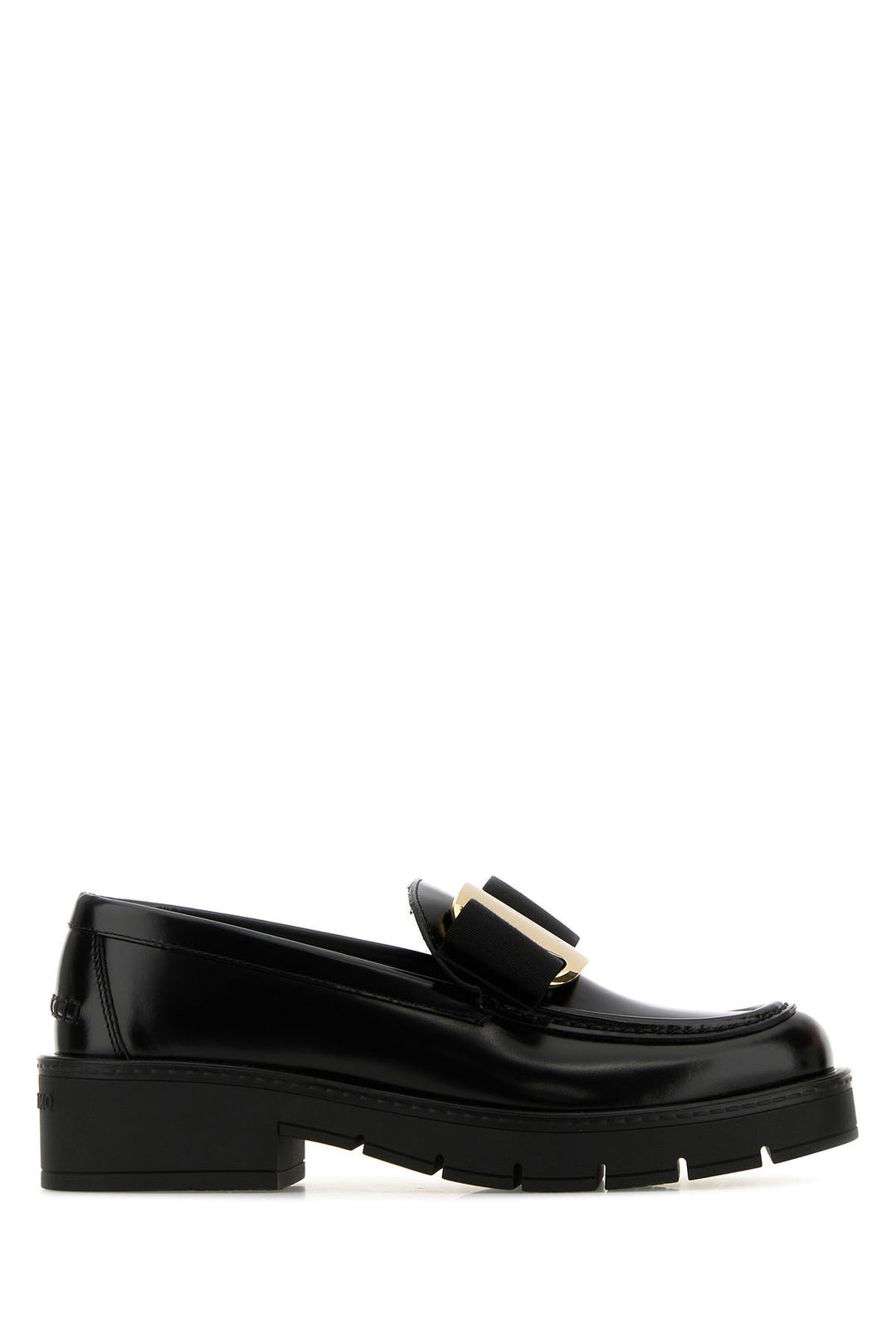 Black leather Mirty loafers