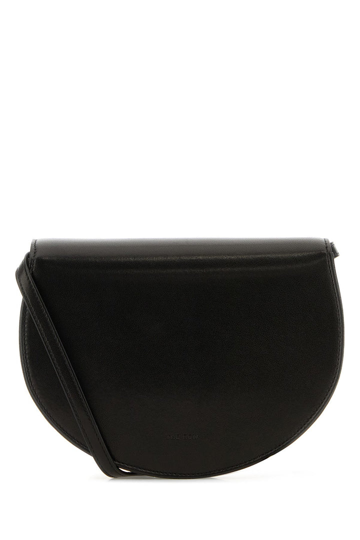 Black leather Canteen shoulder bag