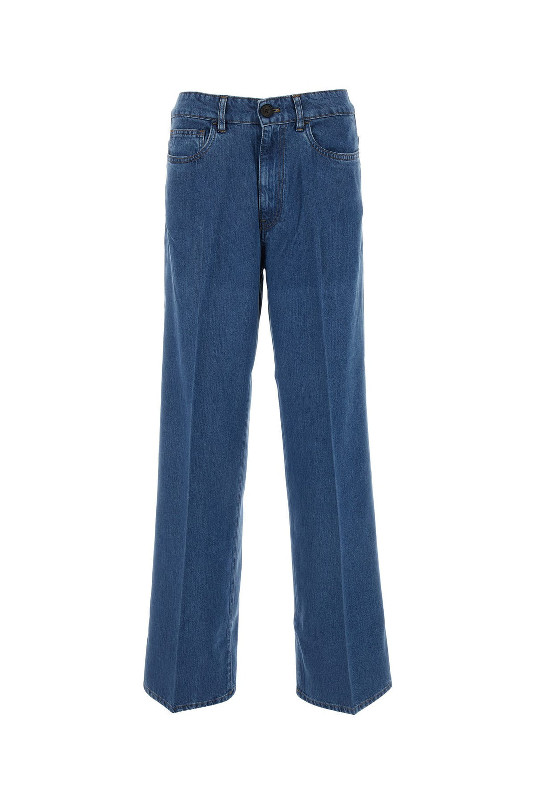 Blue lyocell jeans