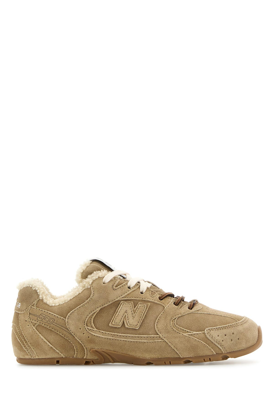 Cappuccino suede 530 SL New Balance X Miu Miu sneakers