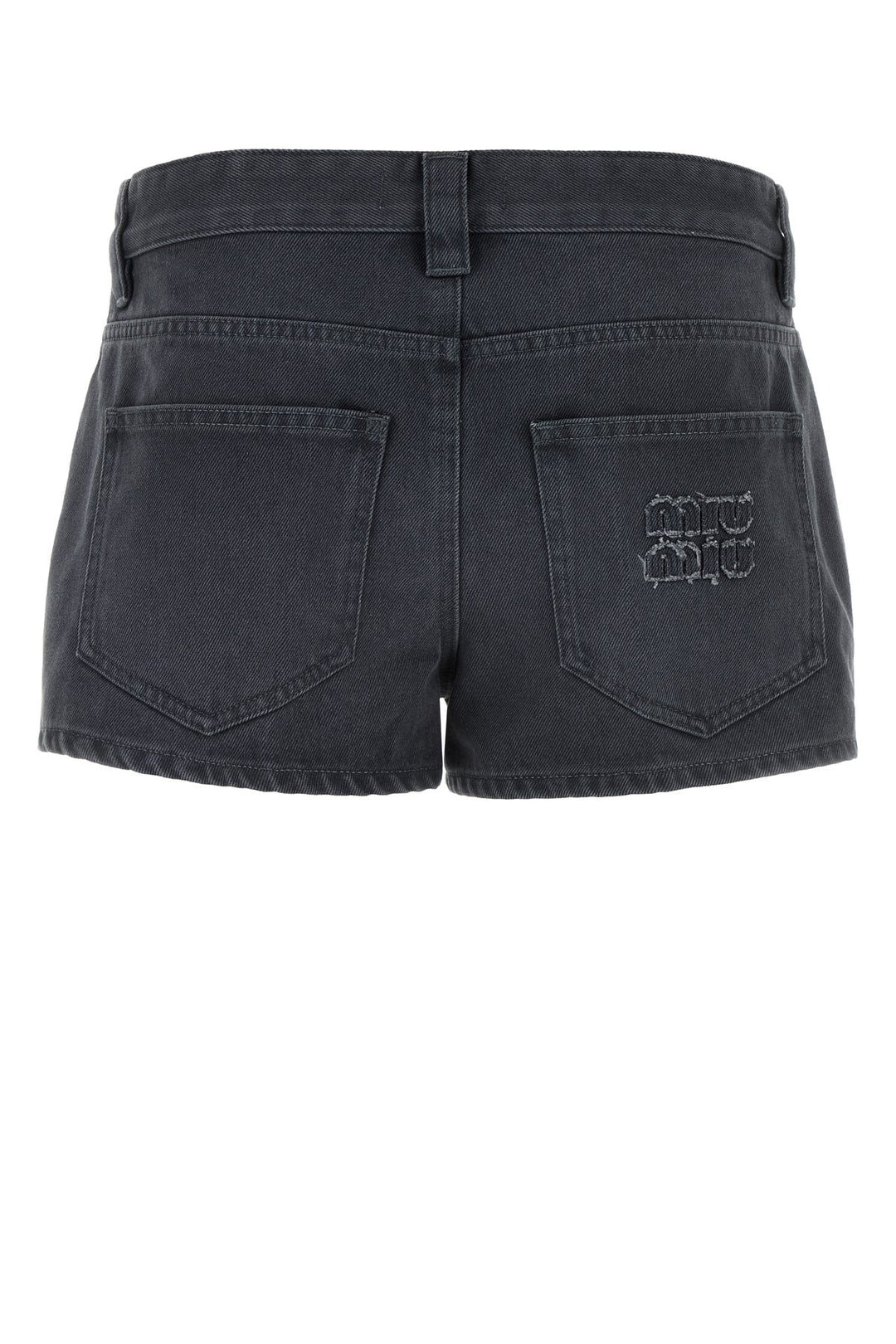 Dark grey drill shorts