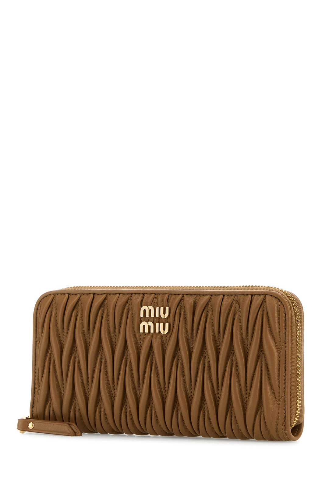 Caramel nappa leather wallet