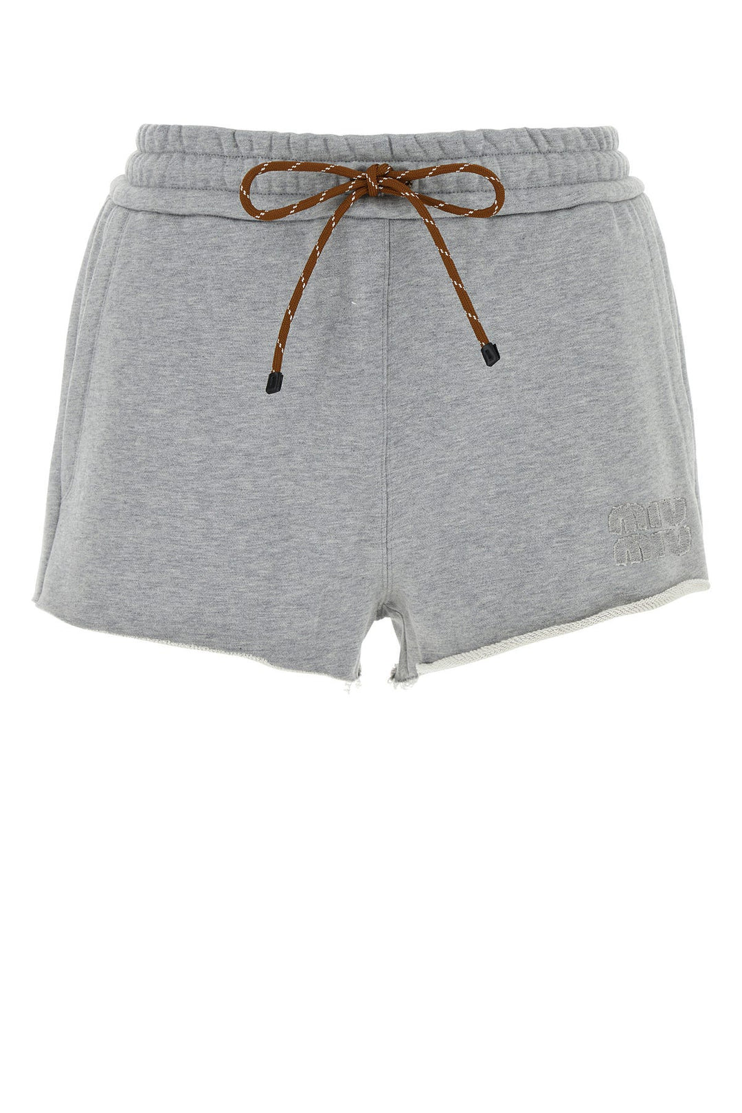 Grey cotton shorts