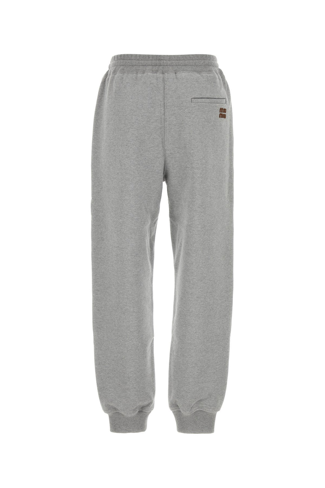 Grey cotton joggers