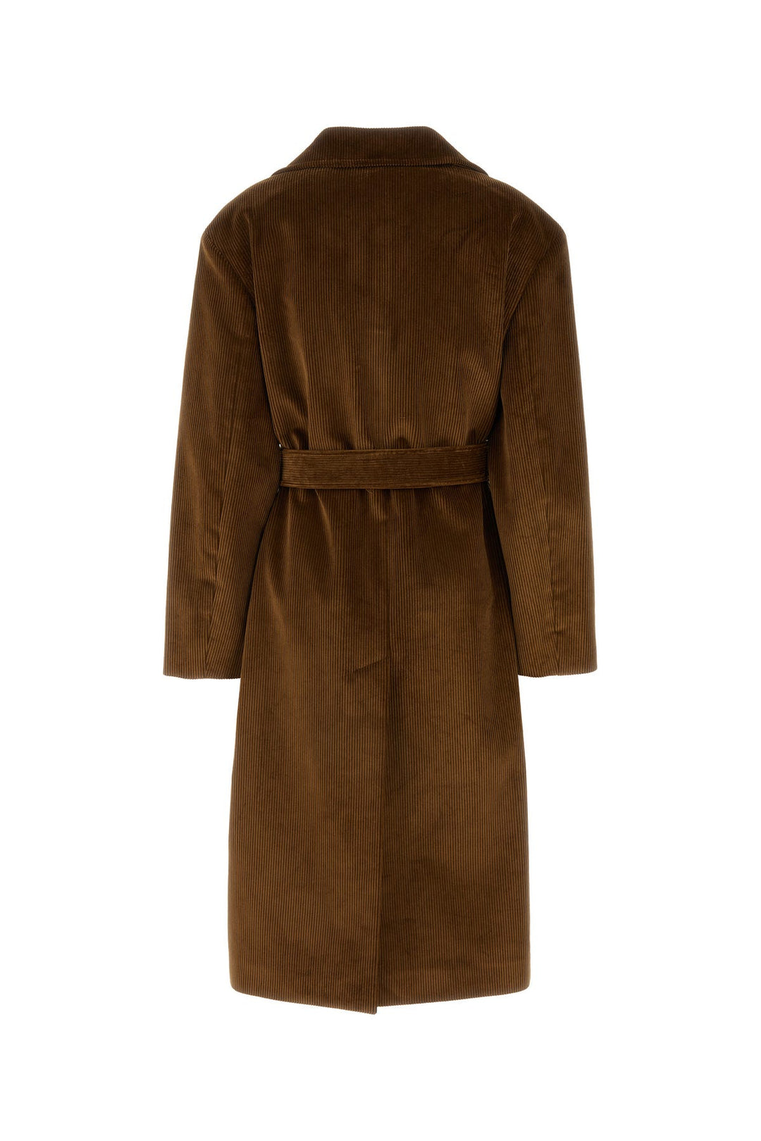 Brown corduroy coat