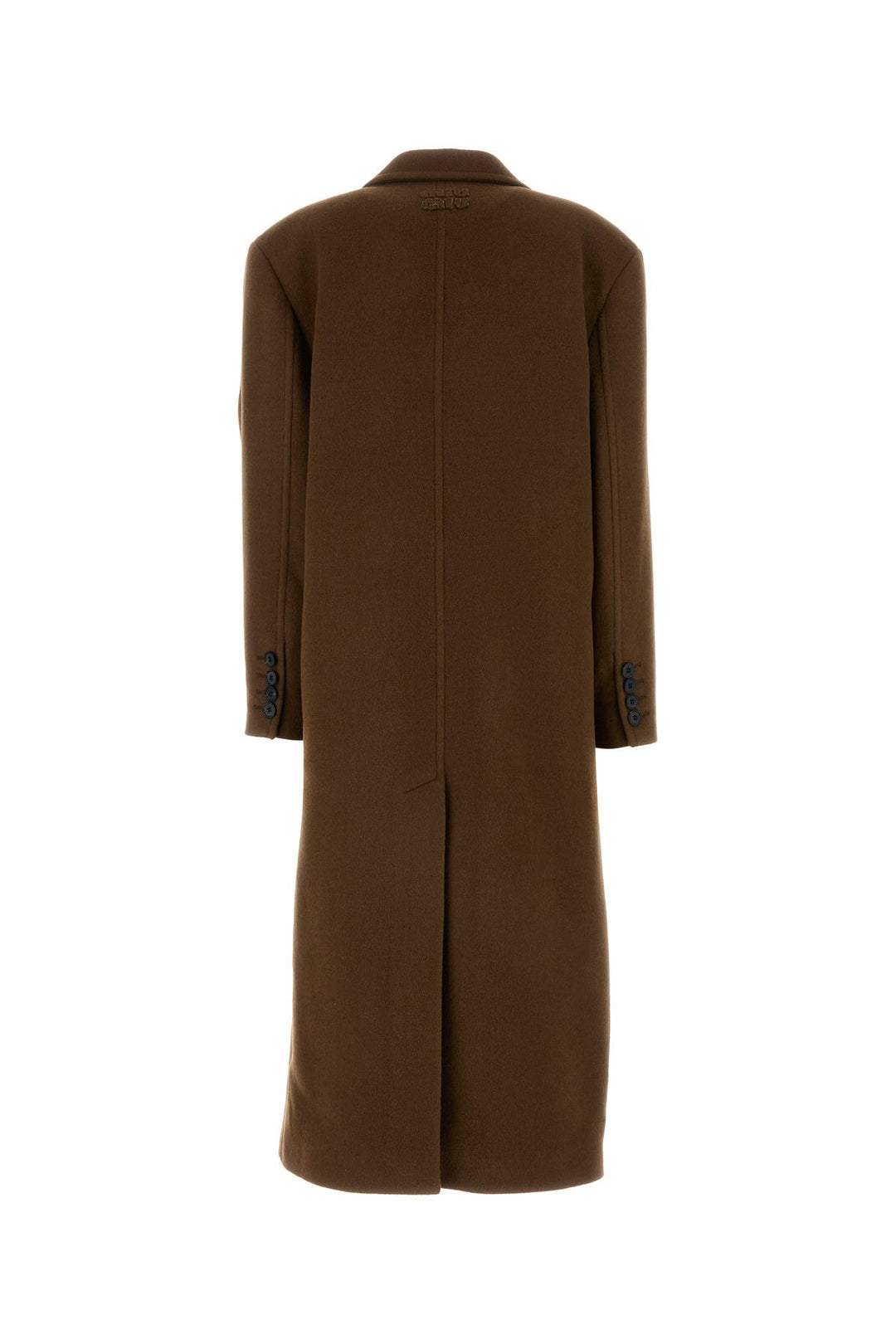 Brown wool coat