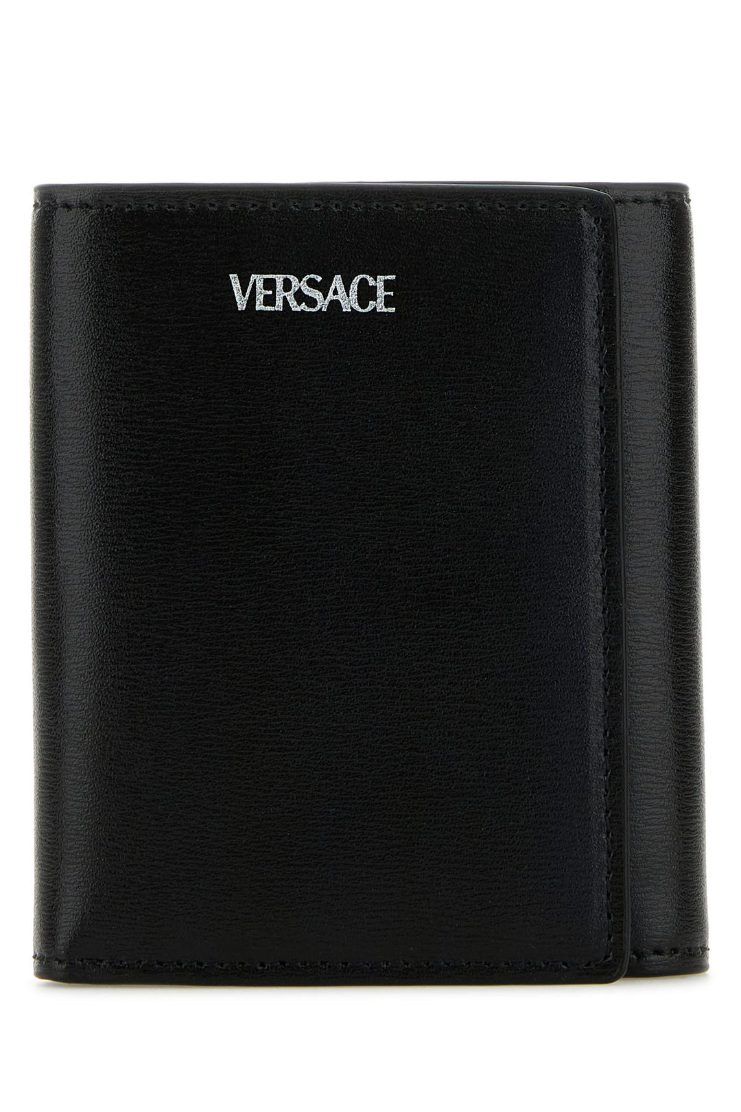 Black leather wallet