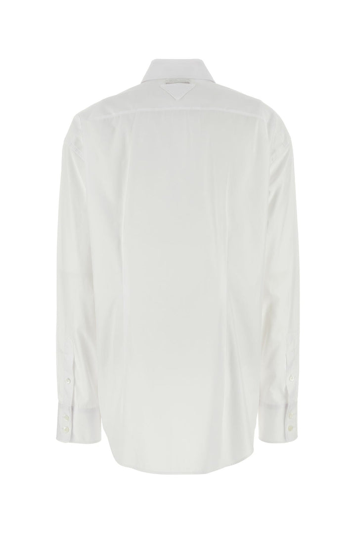 White poplin shirt