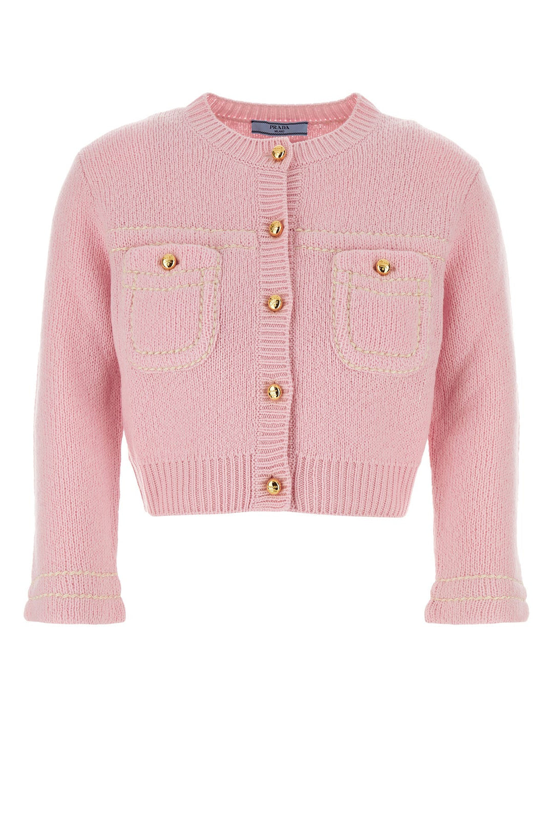 Pink cashmere cardigan