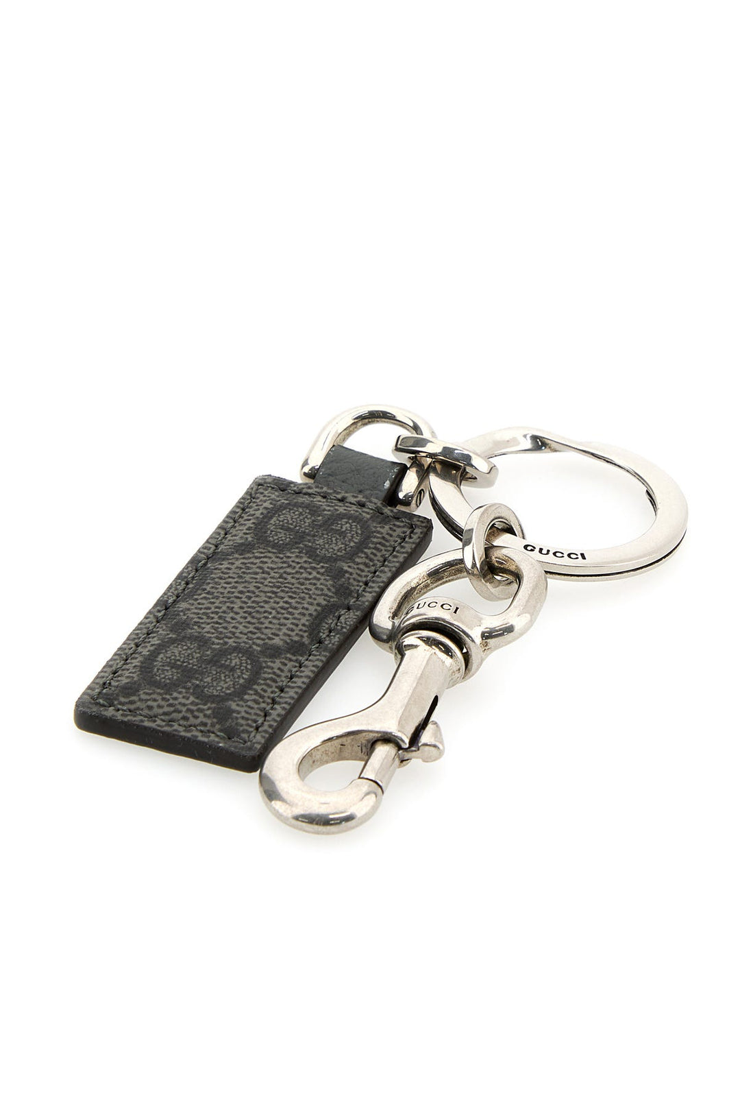 GG Supreme fabric Ophidia keyring