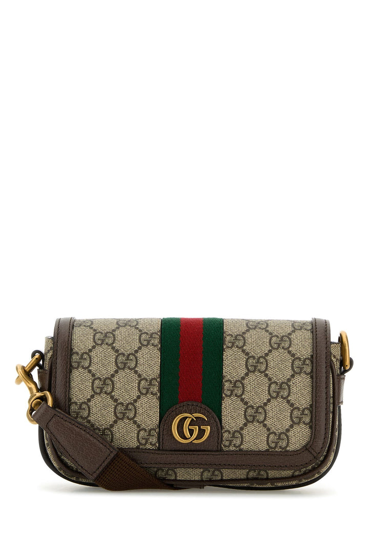 GG Supreme ad leather mini Ophidia crossbody bag