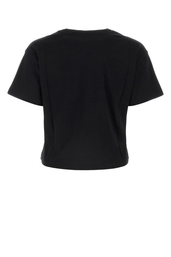 Black cotton t-shirt