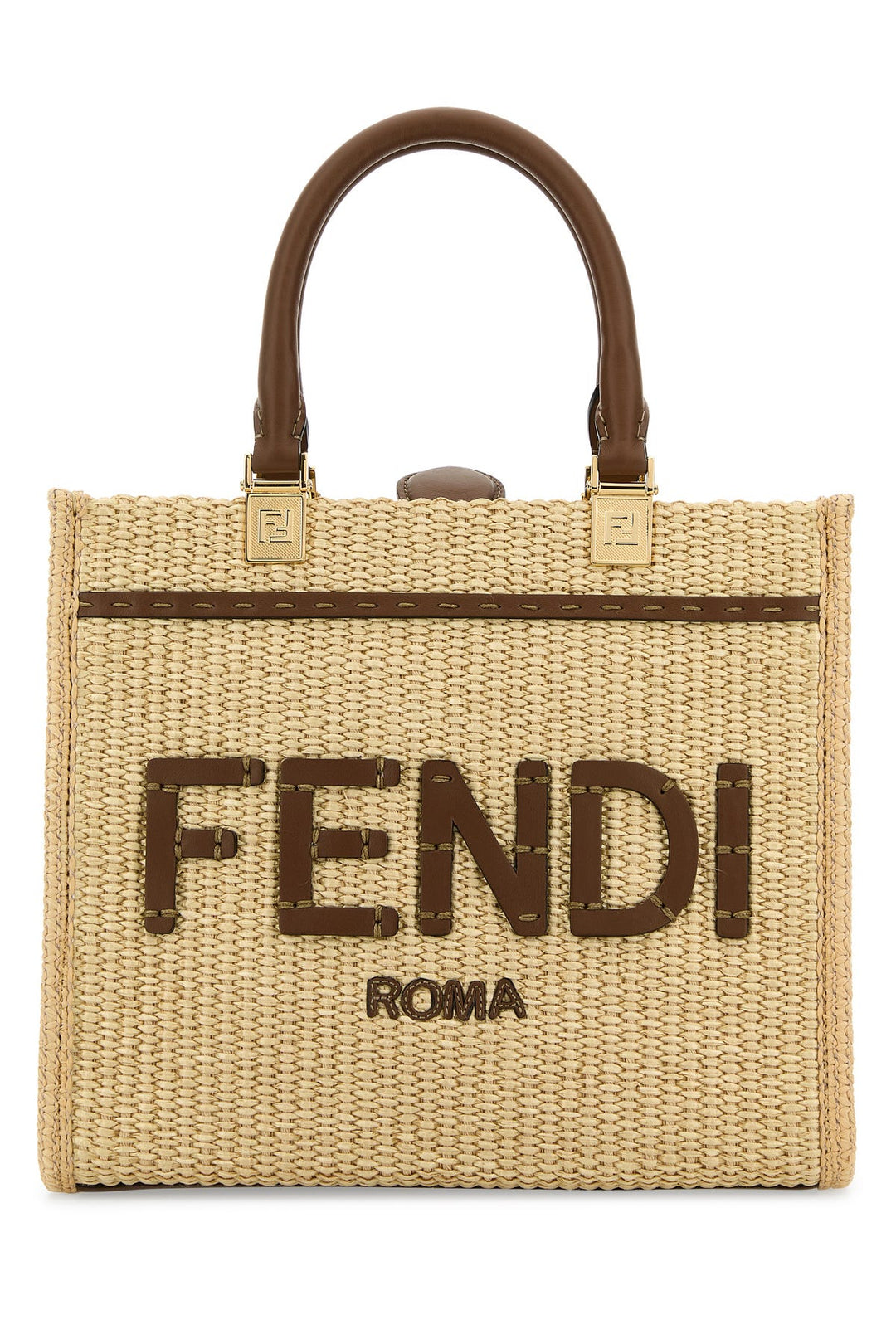 Raffia small Sunshine shopping bag