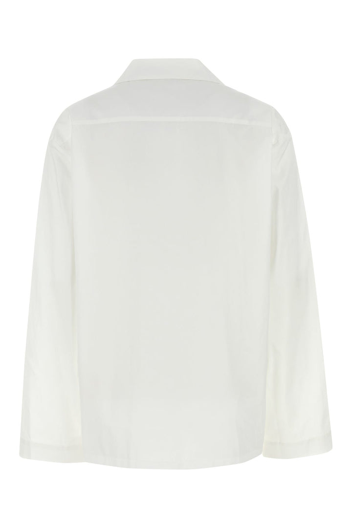 White poplin shirt