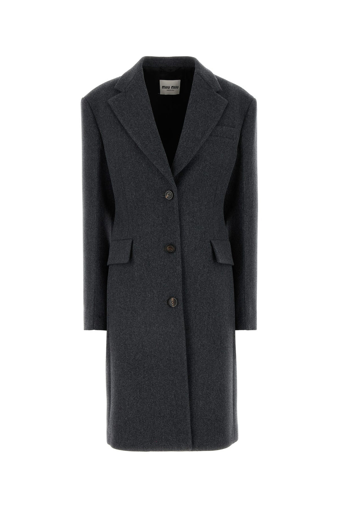 Dark grey wool coat