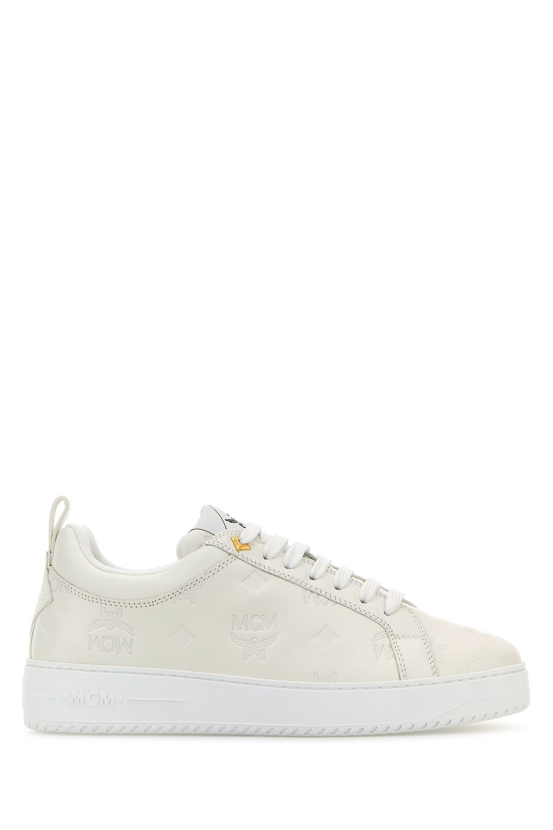 White leather New Terrain sneakers