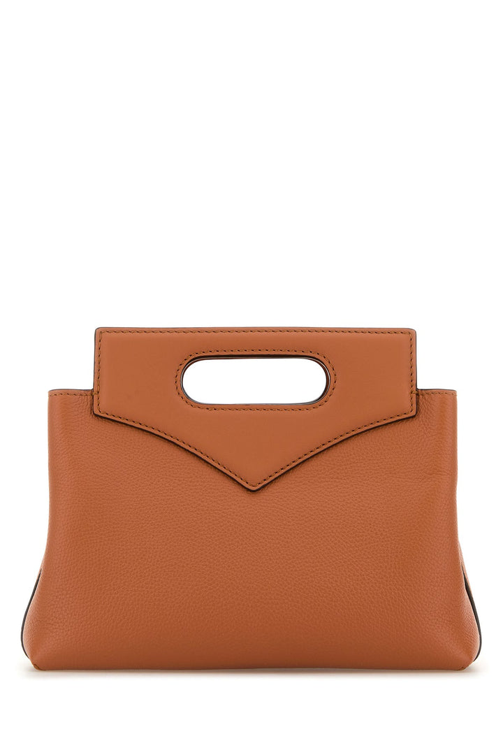 Caramel leather mini Soft Diamond handbag