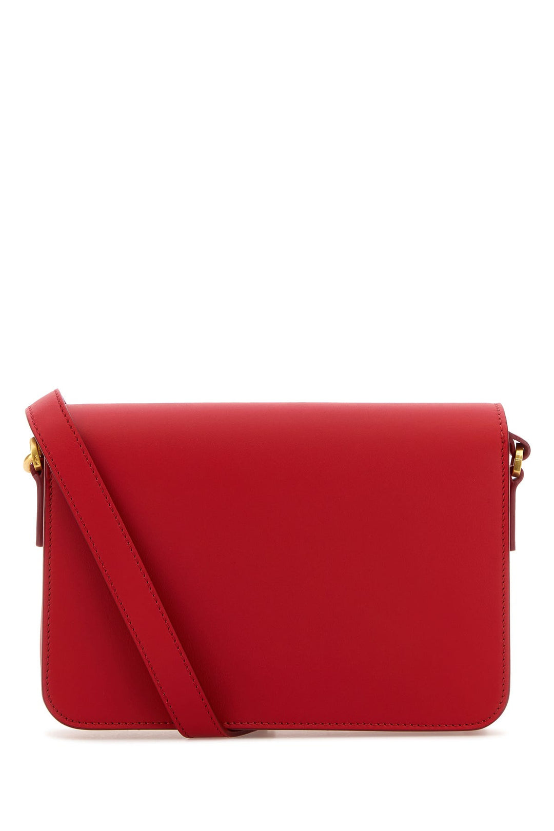 Red leather small Himmel Laurel crossbody bag