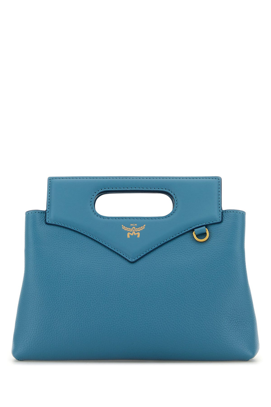 Turquoise leather mini Soft Diamond handbag