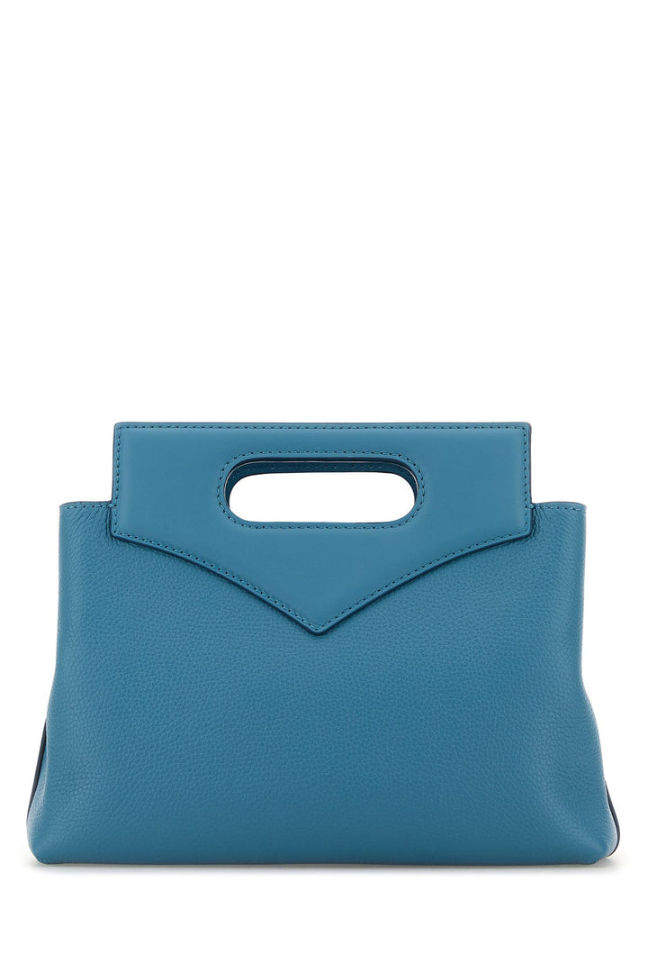 Turquoise leather mini Soft Diamond handbag