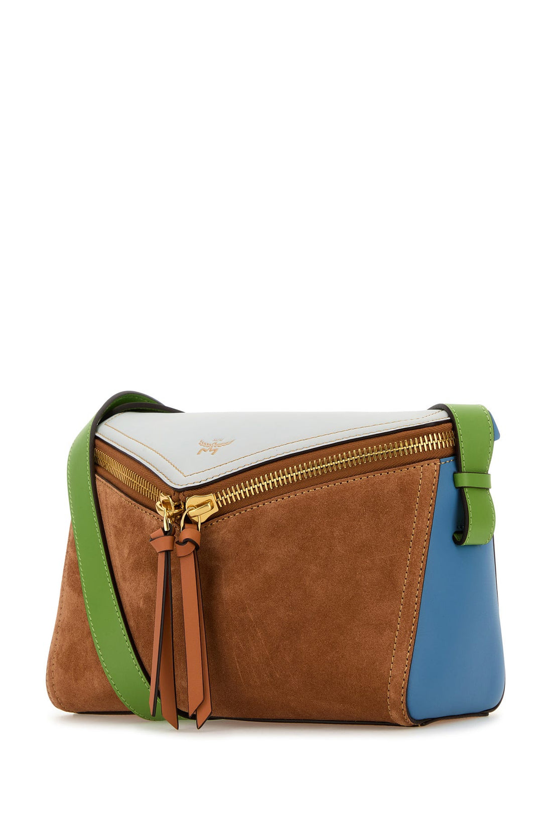 Multicolor leather Diamant 3D crossbody bag