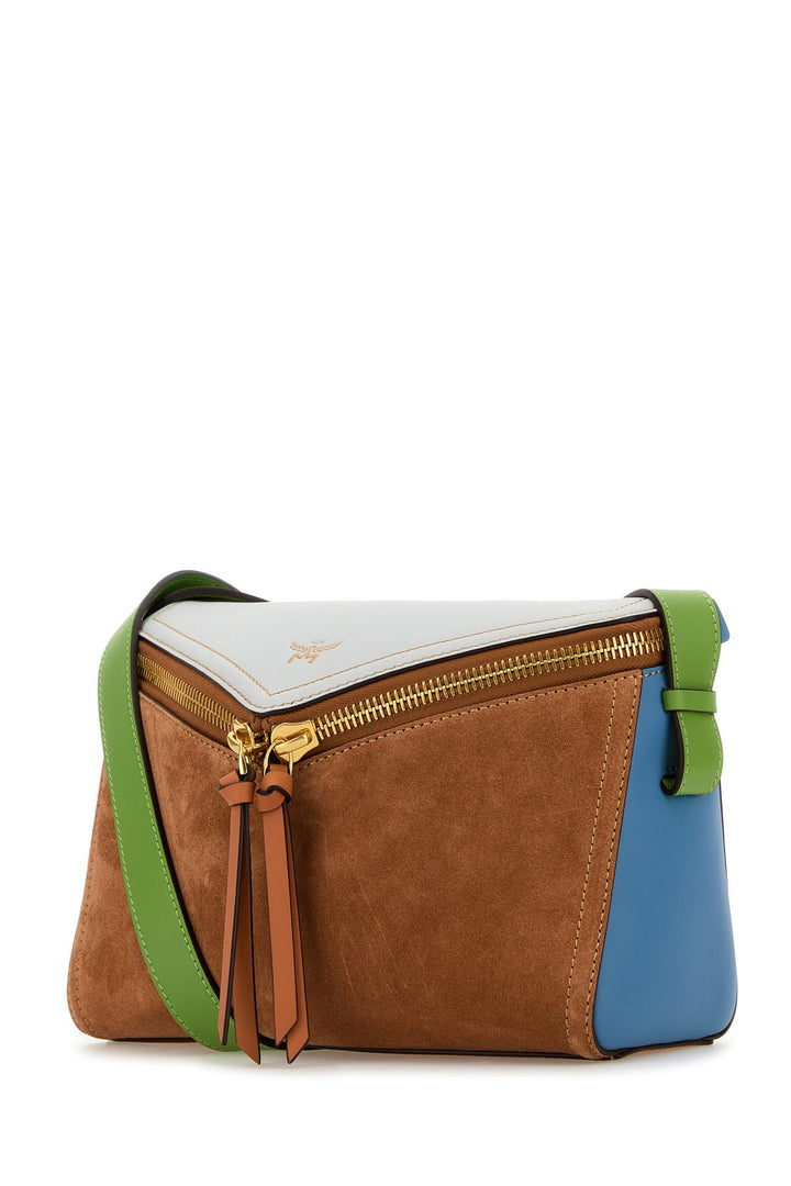 Multicolor leather Diamant 3D crossbody bag