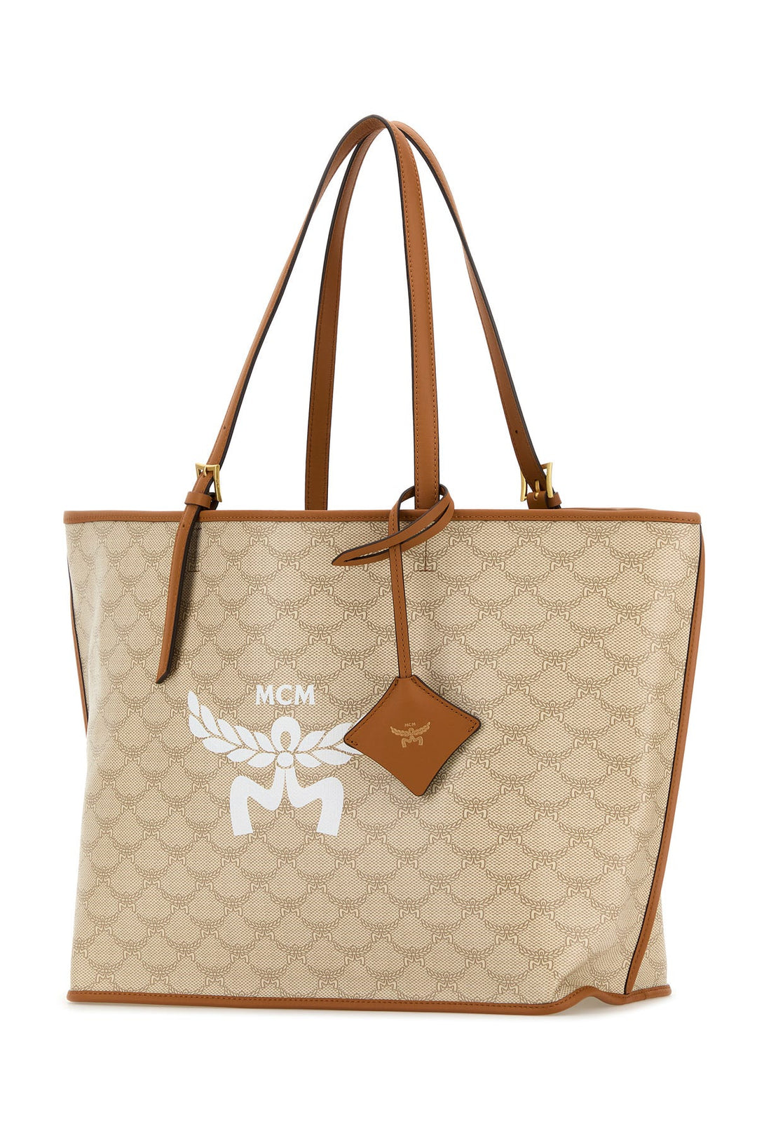 Printed canvas Himmel shopping bag