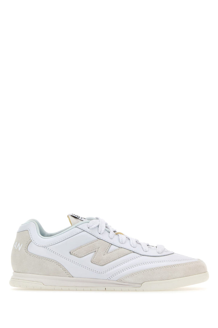 White leather Junya Watanabe X New Balance sneakers