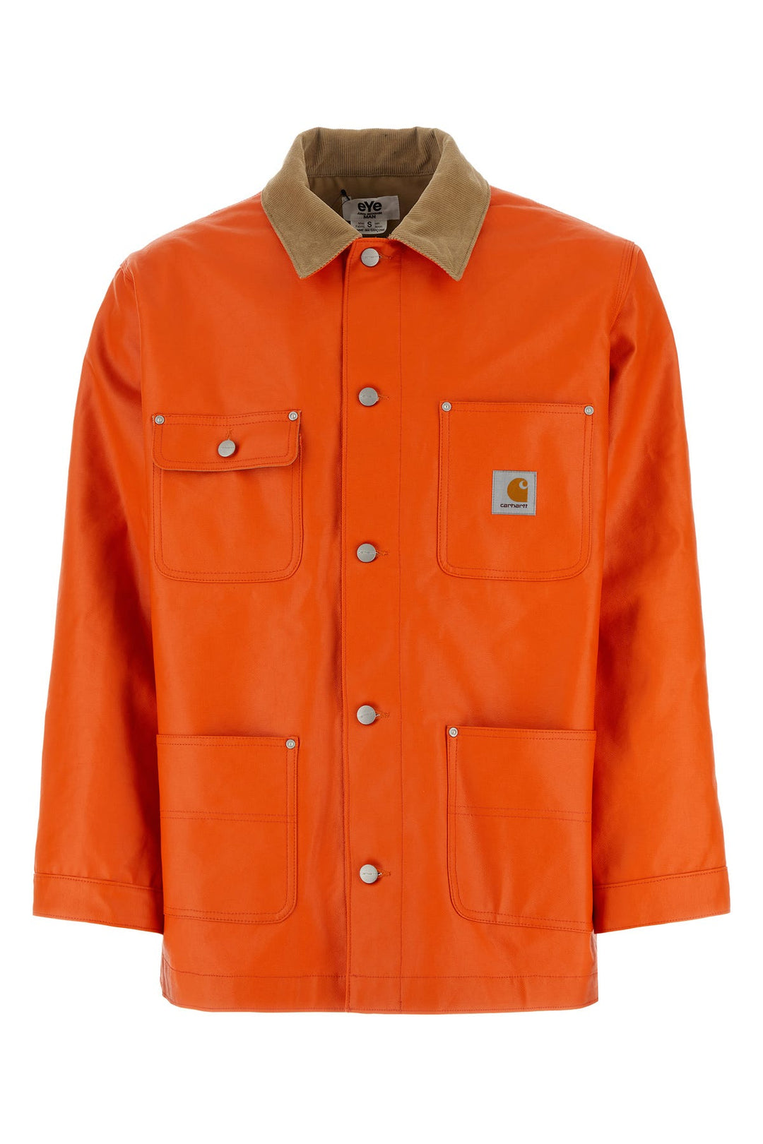 Orange cotton Junya Watanabe X Carhartt jacket