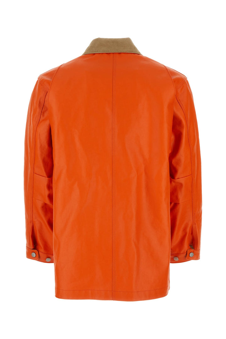 Orange cotton Junya Watanabe X Carhartt jacket