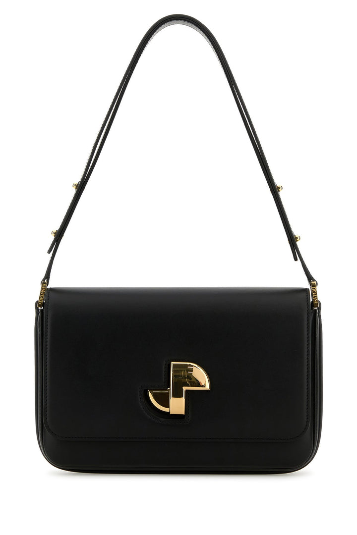 Black leather Le Classic Lock shoulder bag