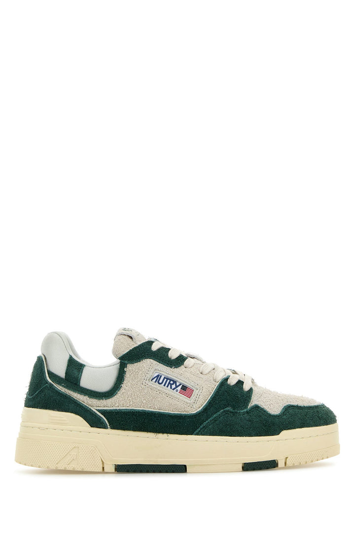 Two-tone suede CLC sneakers