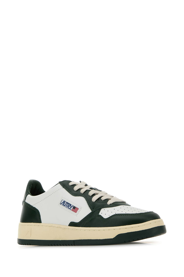 Two-tone leather Medalist sneakers