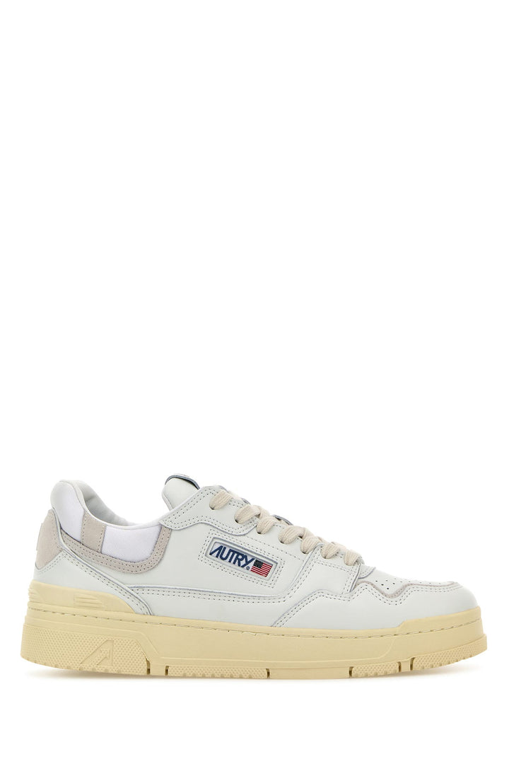 White leather CLC sneakers