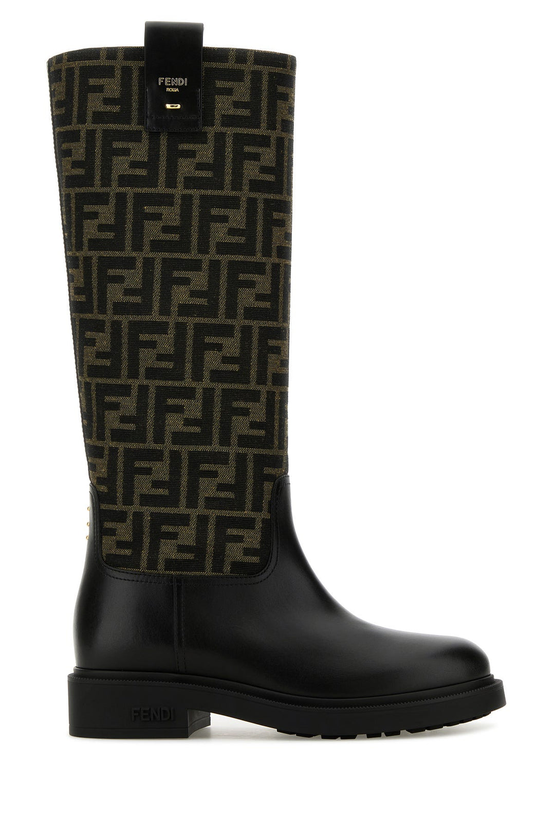 Embroidered jacquard Filo boots