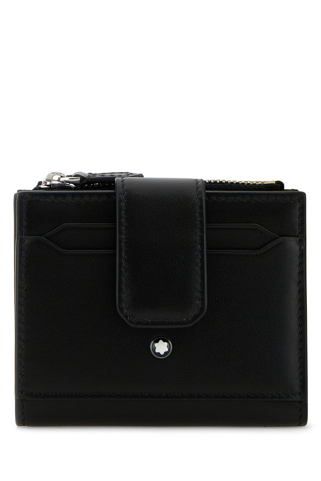 Black leather wallet