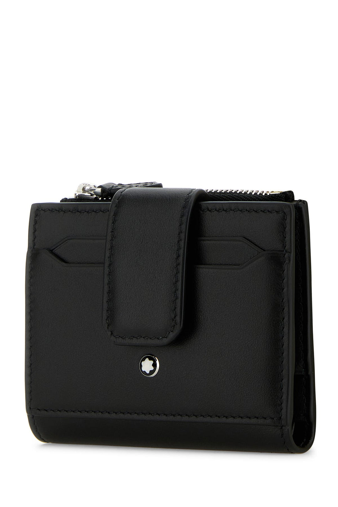 Black leather wallet