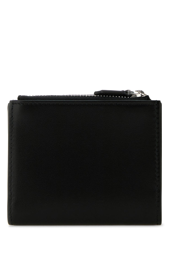 Black leather wallet