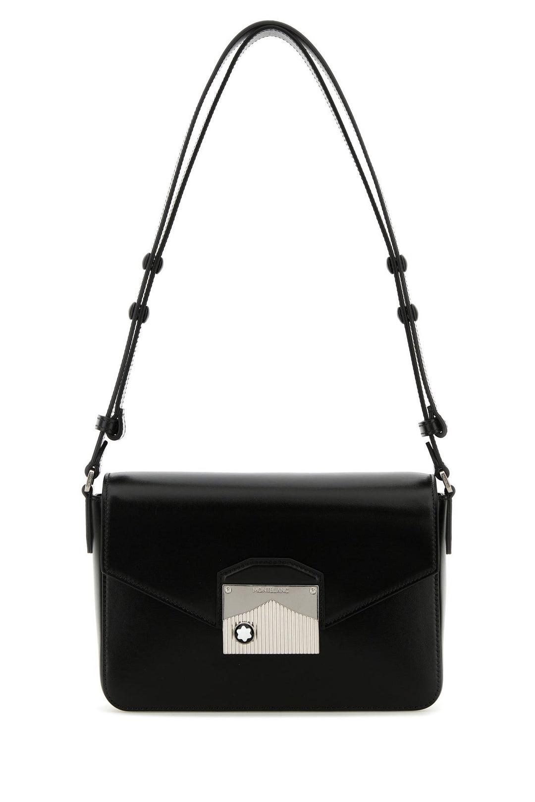 Black leather Meisterstuck shoulder bag