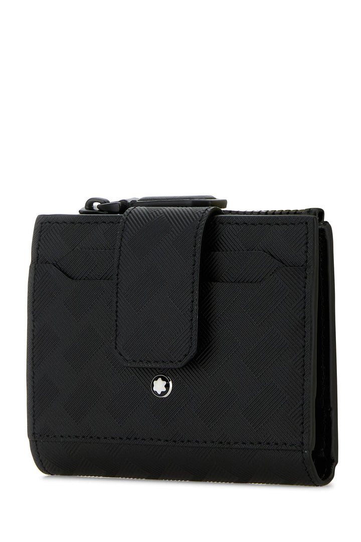 Black leather wallet