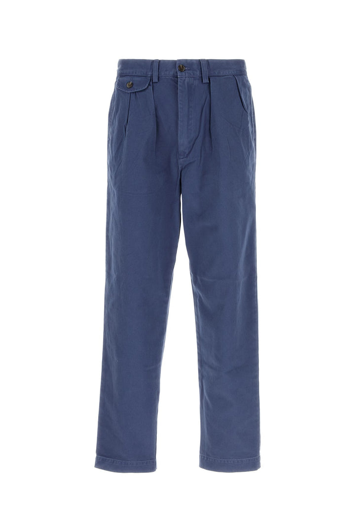 Blue cotton pant