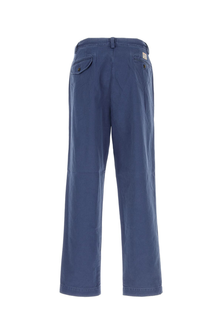 Blue cotton pant